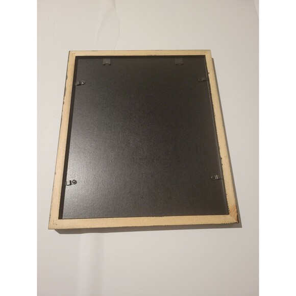 1st Anniversary Gift Heart Print on Burlap Framed 11" x 13" Time Spent Together - Picture 2 of 4